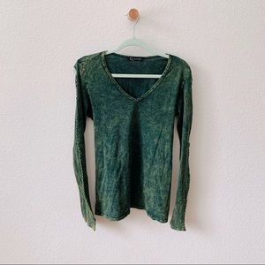 Urban X green top